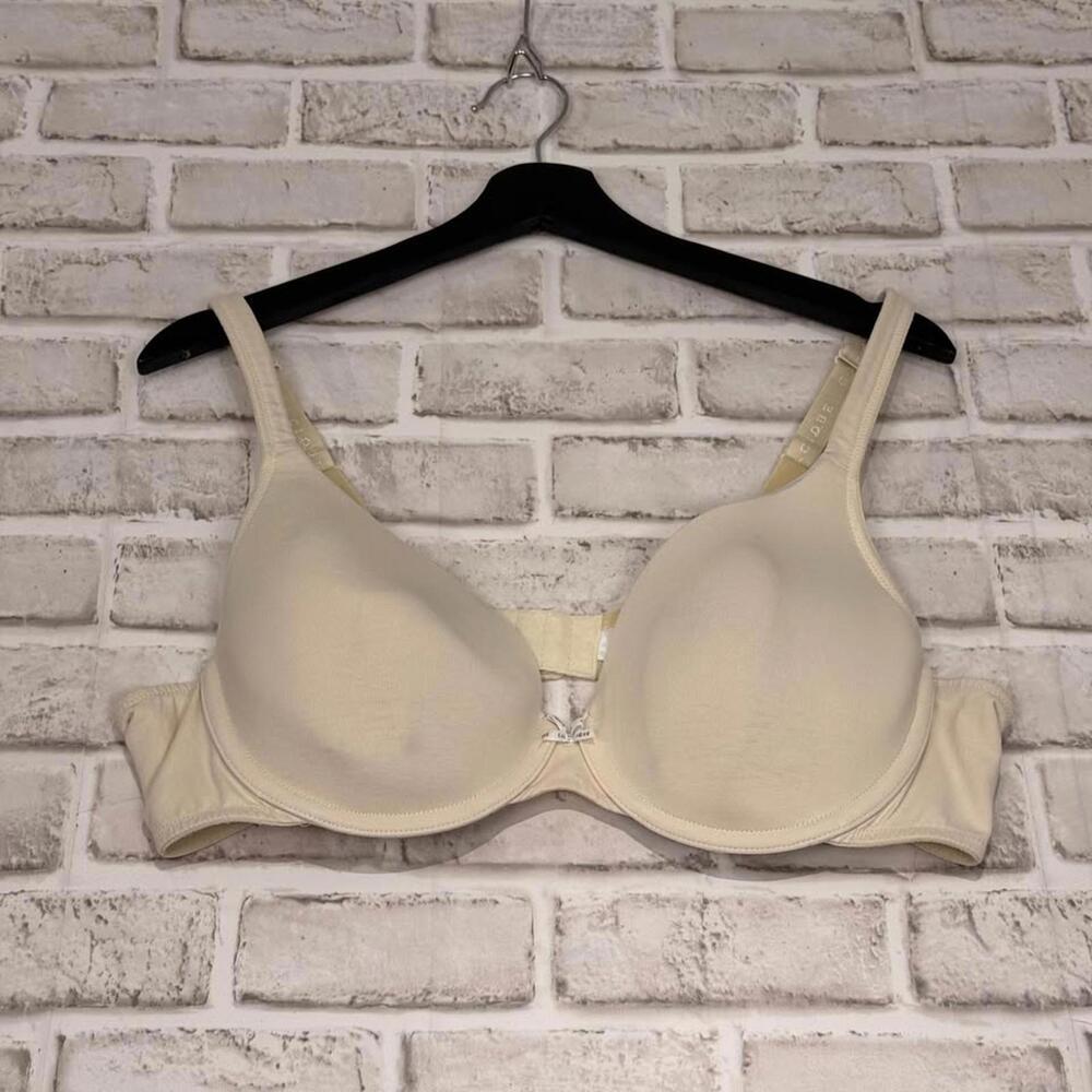 Cacique Lightly Lined T-Shirt Bra Nude Women's Size 42B Lane Bryant‎